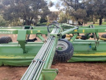 Krone Easy Cut 6210 CV Flail Mower Conditioner