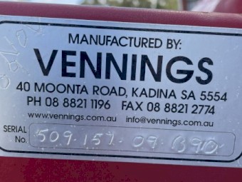 Vennings Auger 50’ x 9”