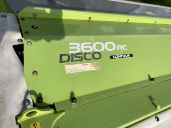 Class Disco 3600 RC mower conditioner