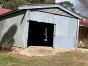 Large steel shed for sale - 8m x 5.5m