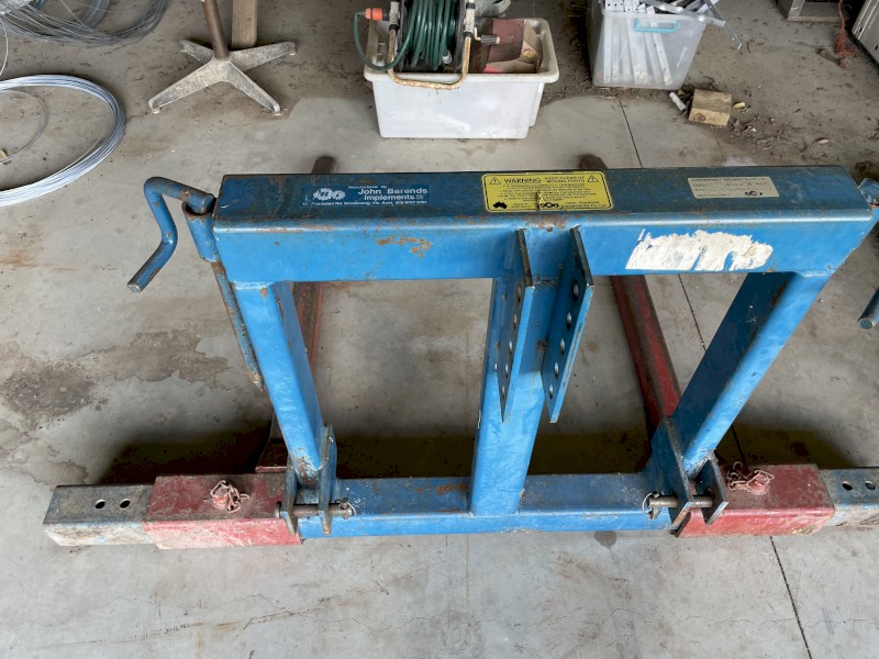 John Berends Adjustable Silage / Hay Bale Fork