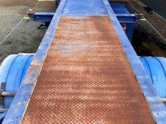 2005 Maxitrans ST3 40' Extendable Sliding Skel Tri-Axle Container Trailer
