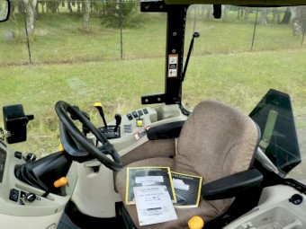 2014 John Deere 3520 E-Hydro 4x4 Compact Agricultural Farm Tractor