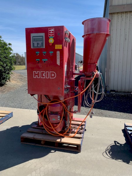 CENTRI COATER treating plant with powder feeder