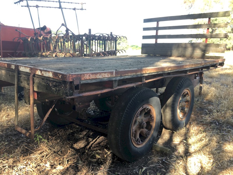 Hay trailer