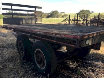 Hay trailer