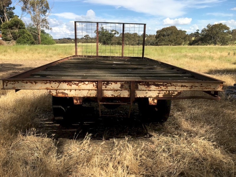 Hay trailer