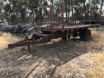 Hay trailer