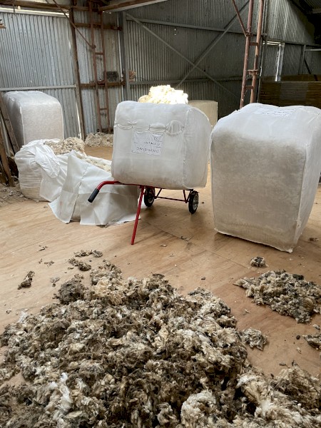 Wool Bale Trolley