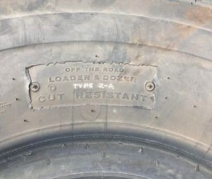 Bridgestone Loader tire Type 2-A