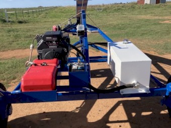 Parkes Steel 41 FT x 8” Hydraulic Drive Auger