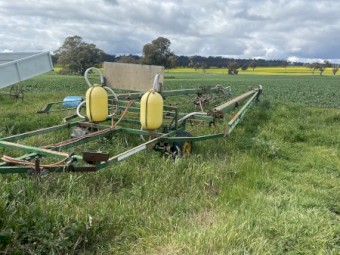 Goldacres 80 foot ground glide sprayer