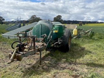 Goldacres 80 foot ground glide sprayer