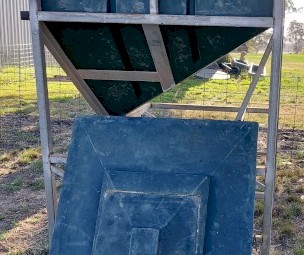 Bulka Bin 1.2 cubic meters, Extra High Frame