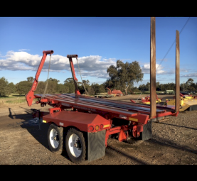 2014 Morris Pro Ag 16k square bale stacker