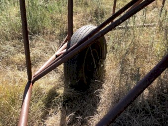 Old saucer bin