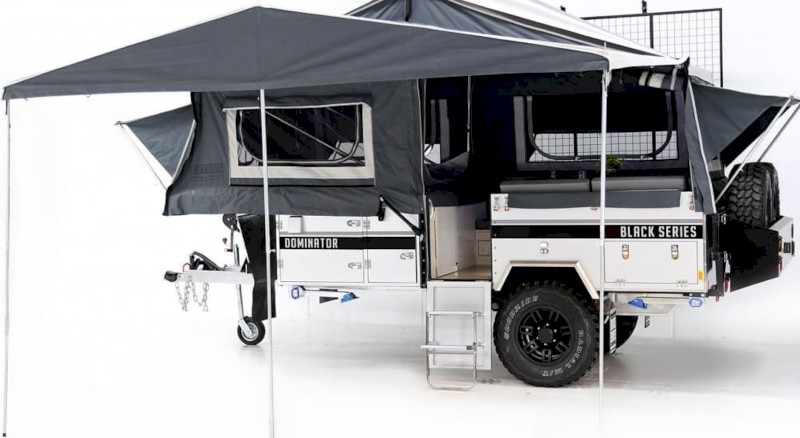 Dominator Black Series Camper Trailer