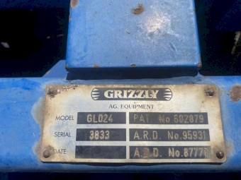 Grizzly 24 plate Offset Disc Plough