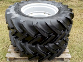 Brand New Set of 380/70 R24 Michelin Heavy Lug Tractor Tyres