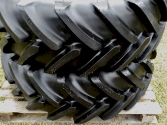 Brand New Set of 380/70 R24 Michelin Heavy Lug Tractor Tyres