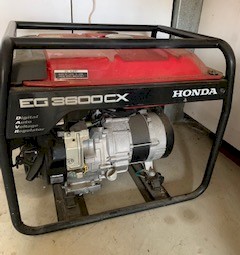 Honda Genuine 4KVA - Model EG 3800 CX