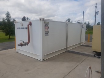 Diesel Fuel Storage Container 20,000 Litre Bunded