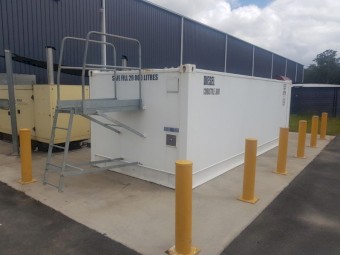 Diesel Fuel Storage Container 20,000 Litre Bunded