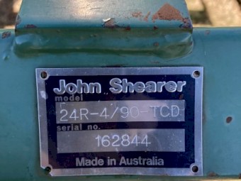 John Shearer 24 Row Trash -Culti -Drill 
