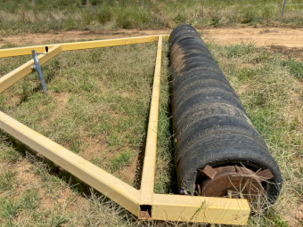 4.1m Rubber Roller