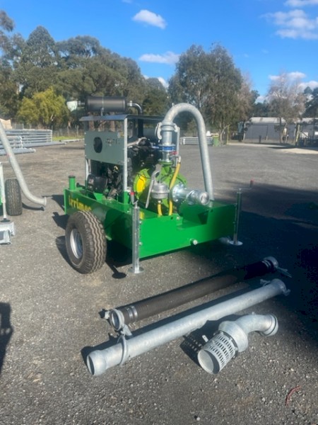 2022 Irrimec Diesel pump set with Iveco engine and Rovatti pump built in reservoir and mobile chassis