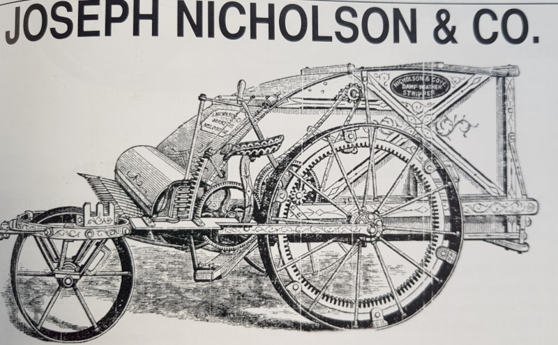 WANTED Nicholson & Co Harvester