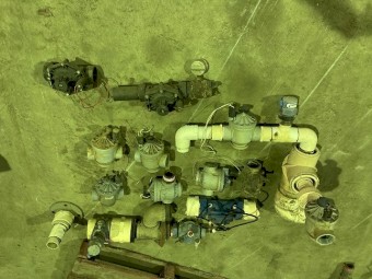 Control Vales for irrigation, some pressure sustaining, and electronic flow meter. 2 and 3 inch