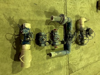 Control Vales for irrigation, some pressure sustaining, and electronic flow meter. 2 and 3 inch