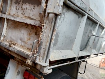 16ft Bulk Chassis Tipper Trailer