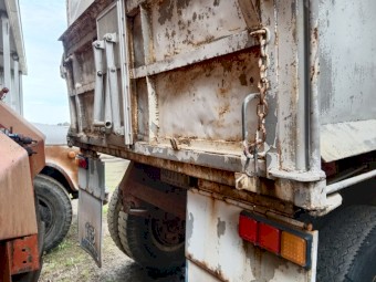 16ft Bulk Chassis Tipper Trailer