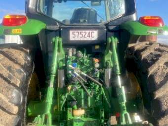 2017 John Deere 6155M Cab Tractor 