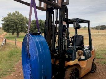 50m ANGUS 6" Wellmaster Layflat Bore Hose