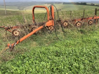 TR6 Howard inline rake 