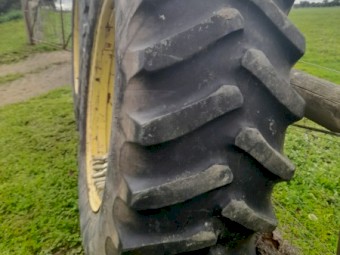 Firestone Clip On Duals off John Deere 7610 adaptable to fit other makes and models.