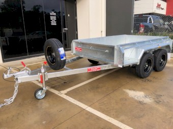 8x5 Tandem Trailer Australian Made Hot Dip Galvanised 2t ATM 390mm High Side New  10x5 & 10x6 Available