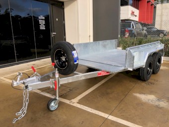 8x5 Tandem Trailer Australian Made Hot Dip Galvanised 2t ATM 390mm High Side New  10x5 & 10x6 Available