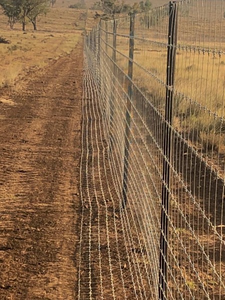 Rural Exclusion Fencing Heavy Duty Fixed Knot Fencing - Heavily Galvanised Wire