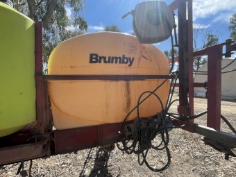 Brumby 1200L Ute Mount Boom Spray