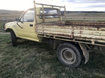 1989 Toyota Hilux 4wd Single cab. 2.8 Diesel