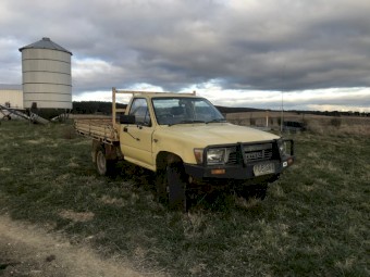 1989 Toyota Hilux 4wd Single cab. 2.8 Diesel