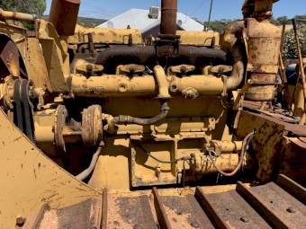 D7 Caterpillar dozer electric start 