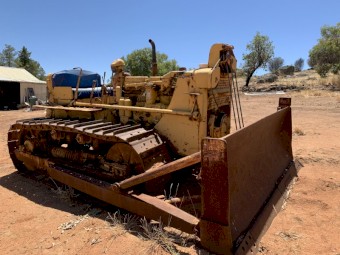 D7 Caterpillar dozer electric start 