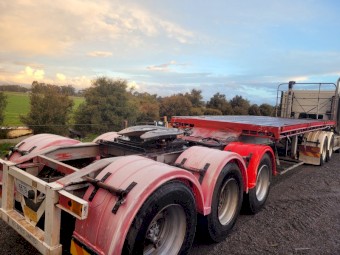 1985 Consultrans Tri-Axle 12 pallet A Trailer