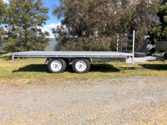 Flat Top Tandem Trailer 14ft x 7Ft