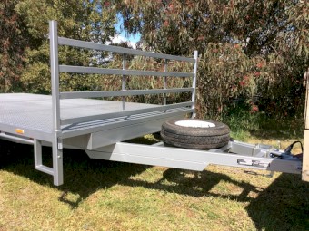 Flat Top Tandem Trailer 14ft x 7Ft